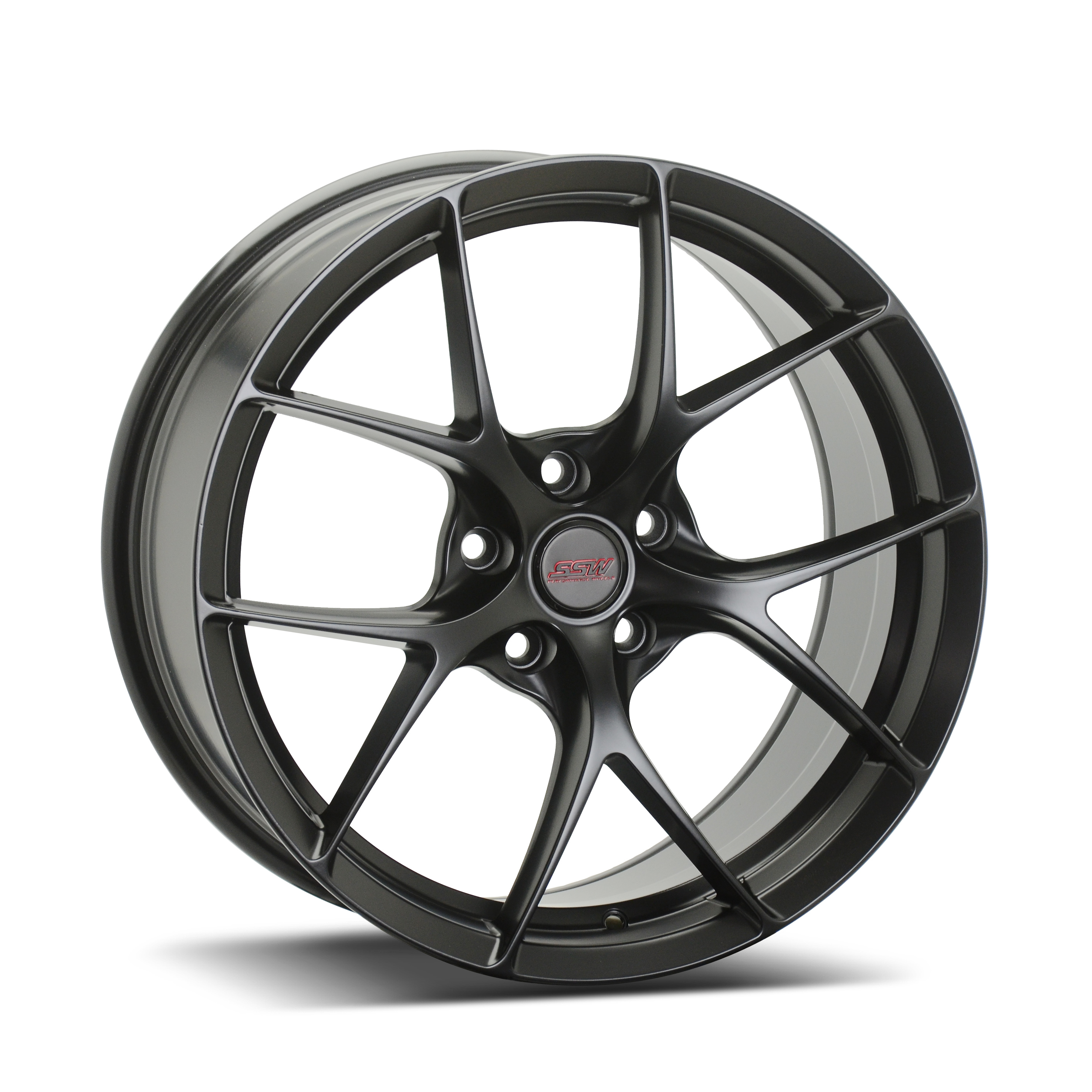 SSW S376 18X8.5 38 5X112 66.6 BKM (Made In Thailand)